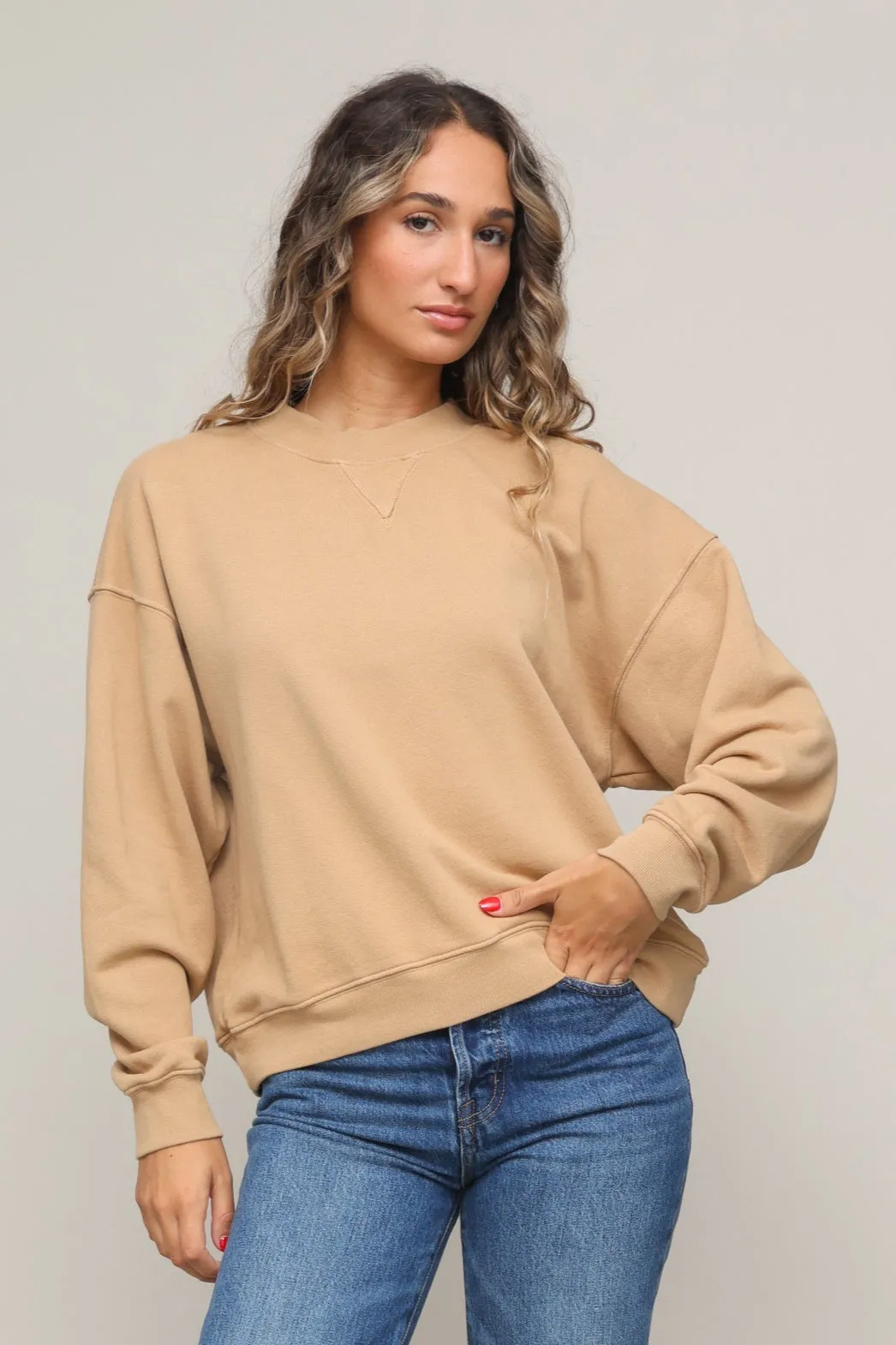Blake French Terry Sweatshirt Simple Classic