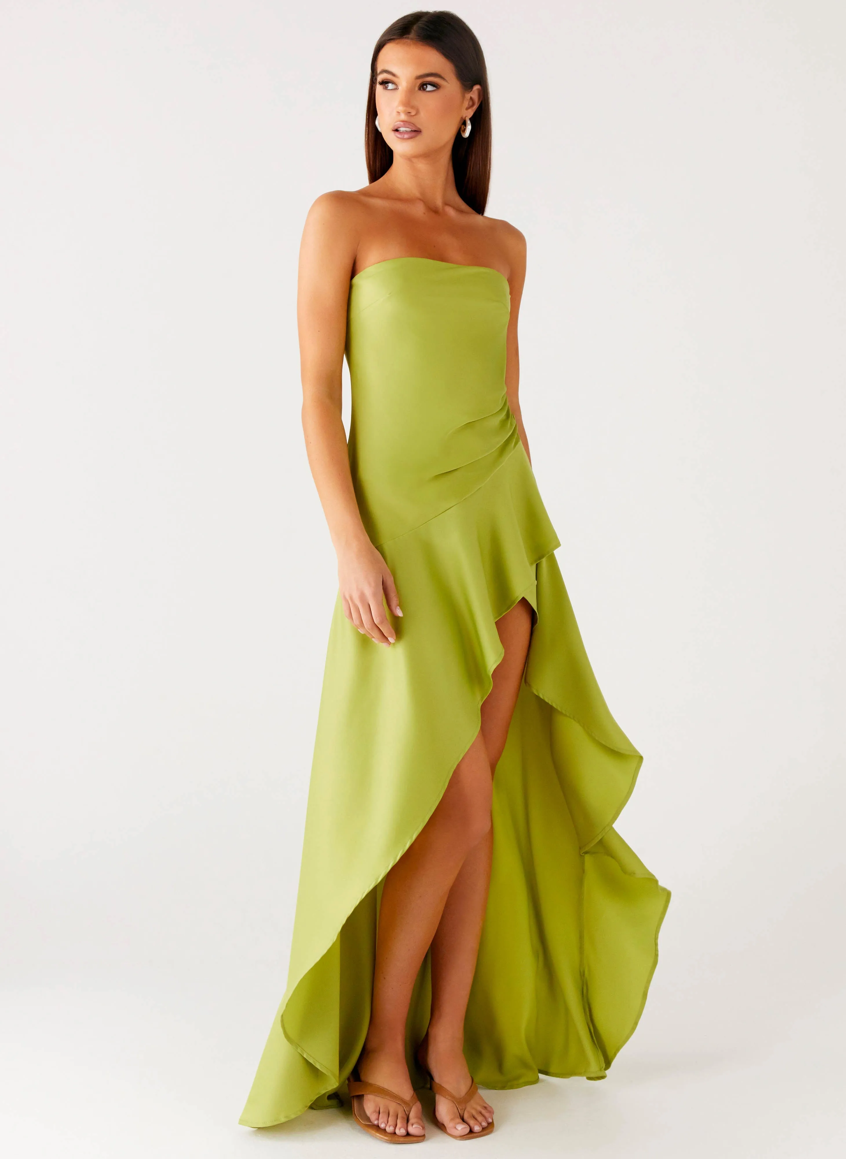 Cozy Wearable Bodie Maxi Dress - Lime