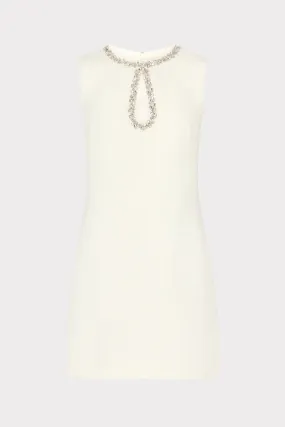 Movement Friendly Hip-Flattering Eden Boucle Mini Dress