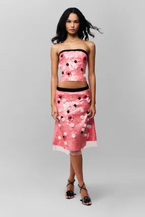 Tassel accents Ambroise Sequin Skirt