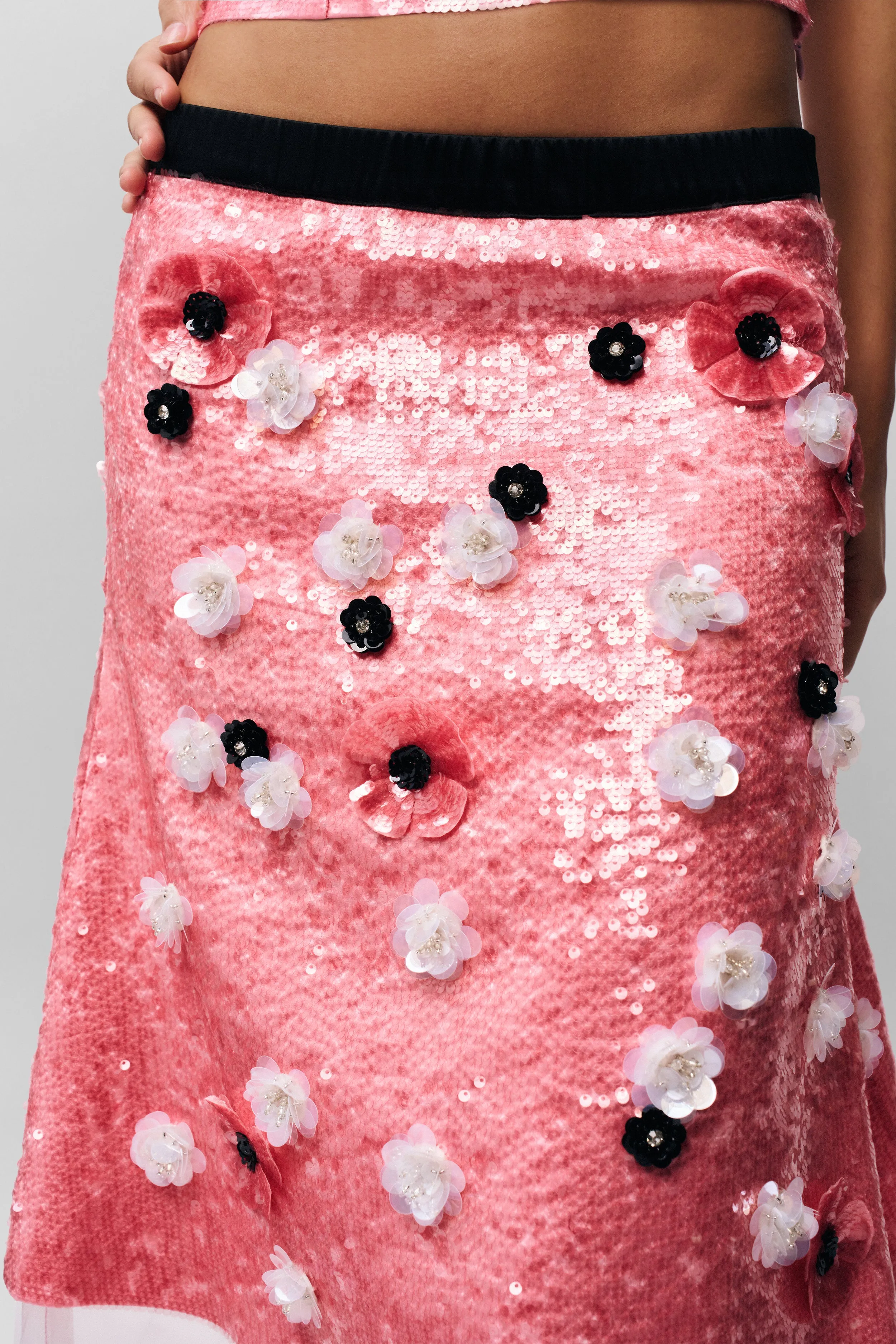 Ambroise Sequin Skirt Sporty Edge