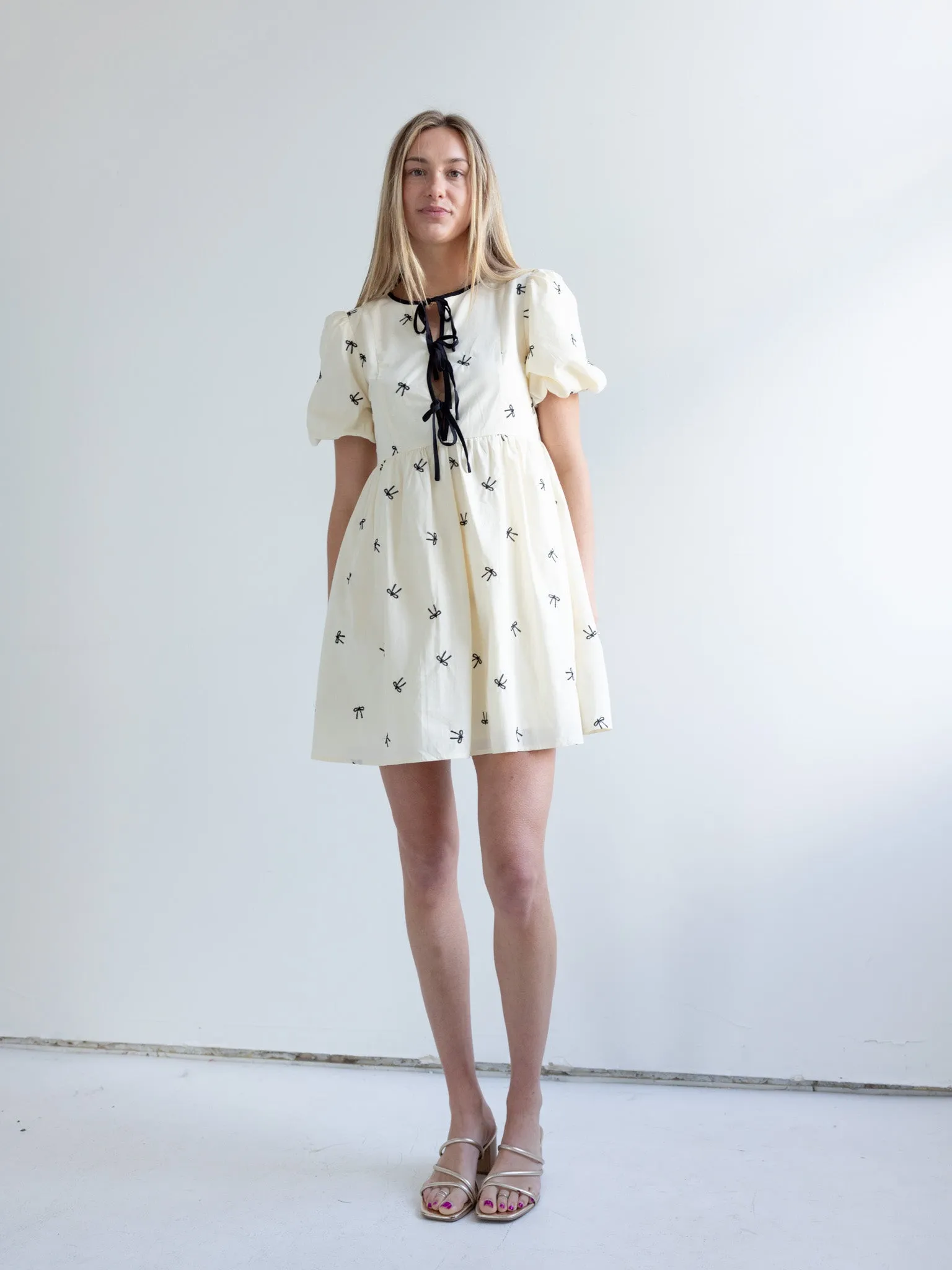 Urban Ready Bow Mini Dress