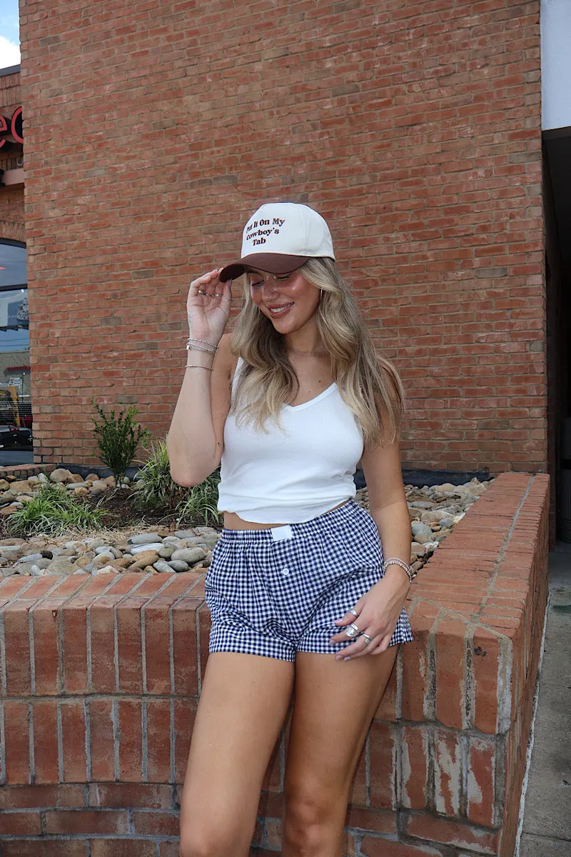 Convertible Length Boxer Shorts - Navy