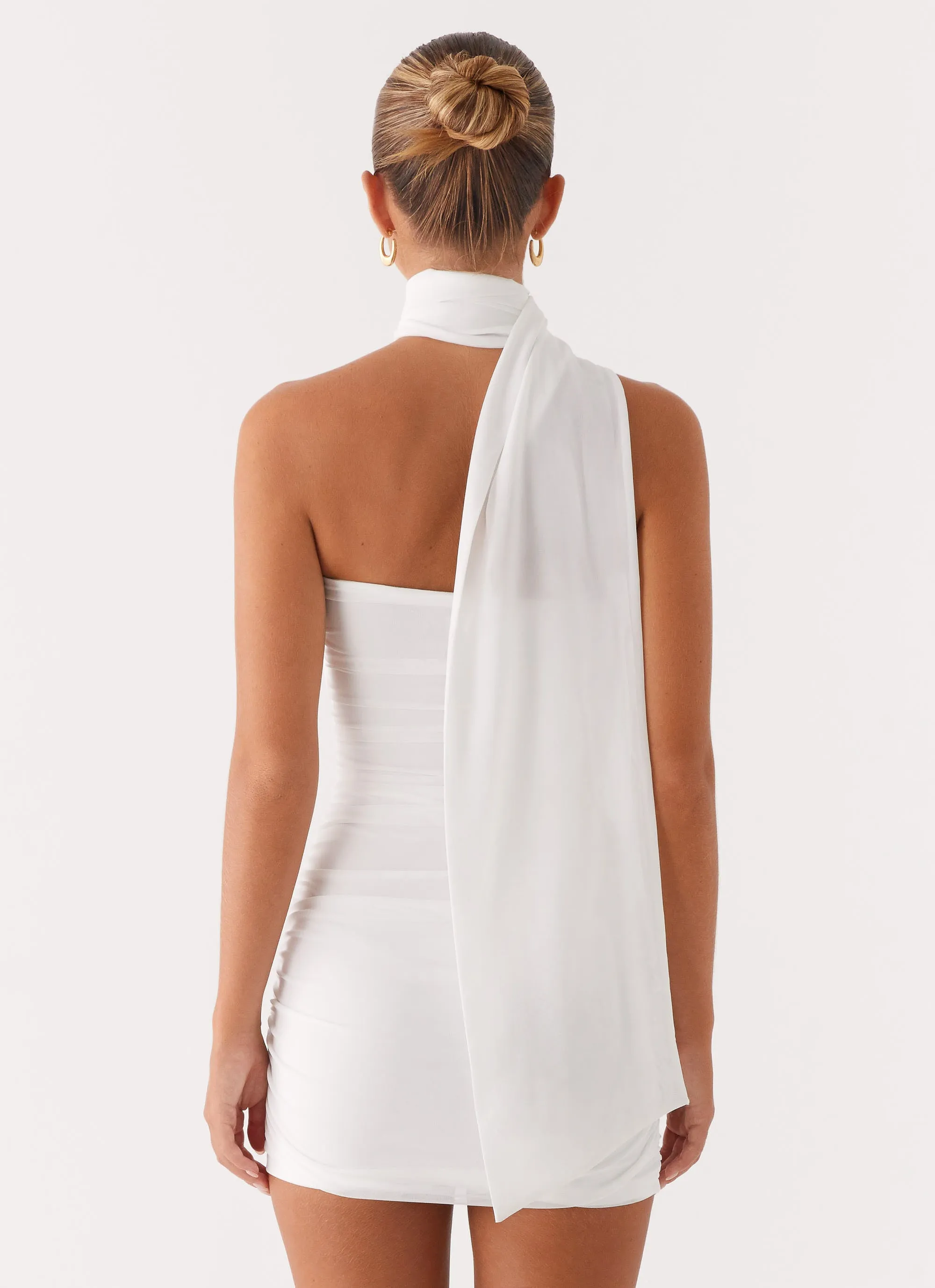 Breaking News Mini Dress - White Core Collection