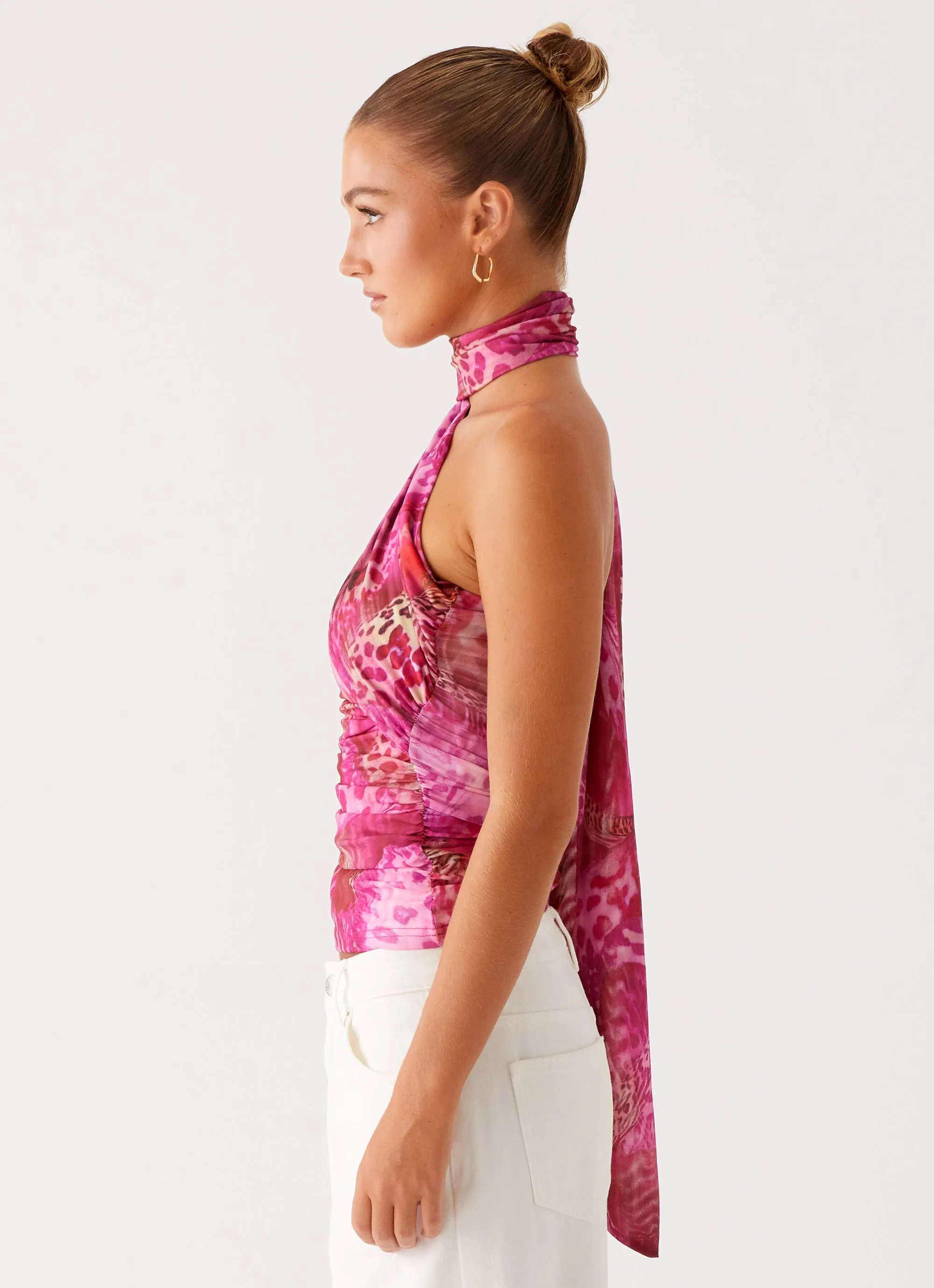 ConvertibleCollarSystem Breaking News Top - Lavender Lagoon