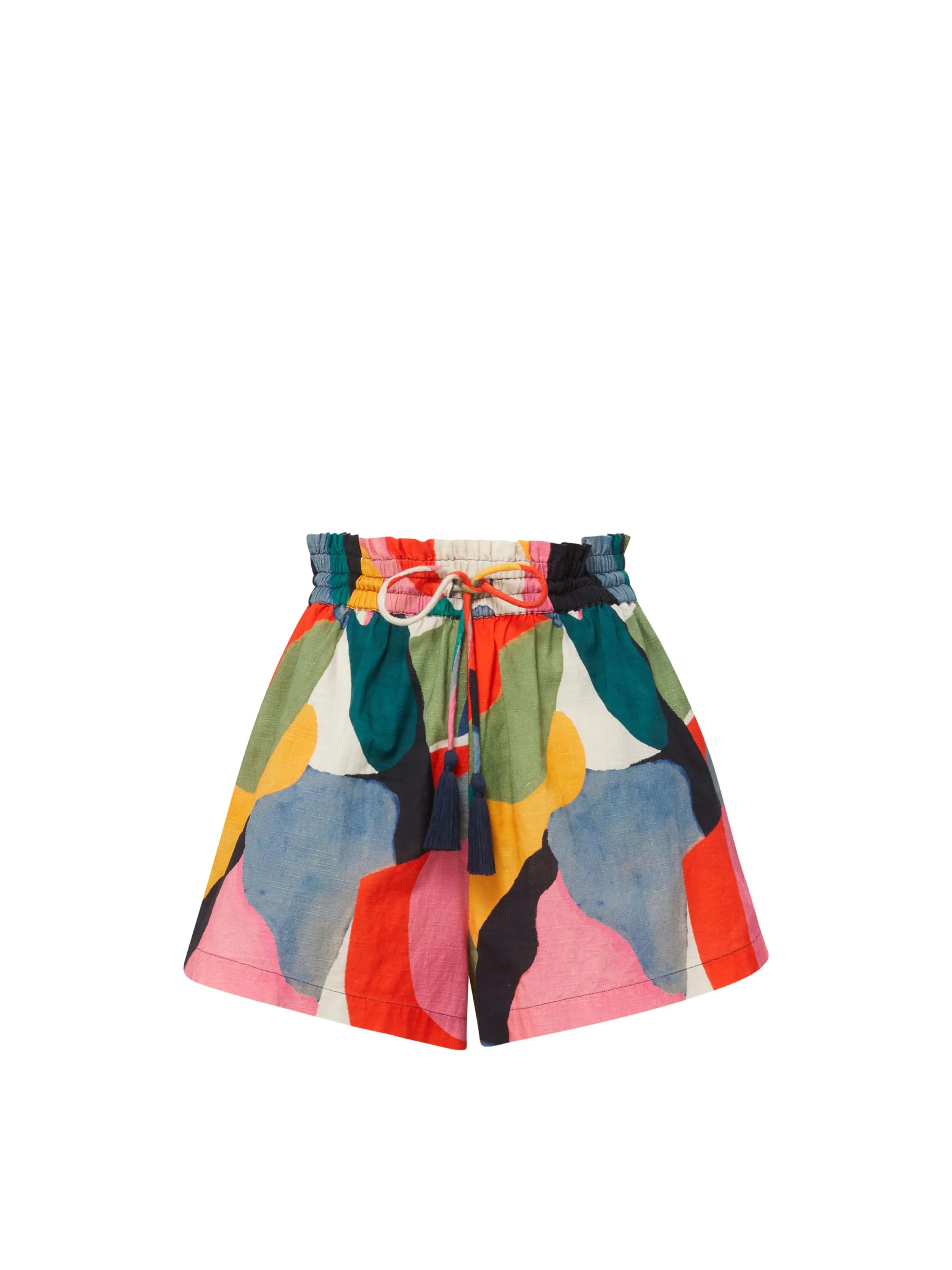 Vicki Shorts In Carta Colorblock Modular Pocket System