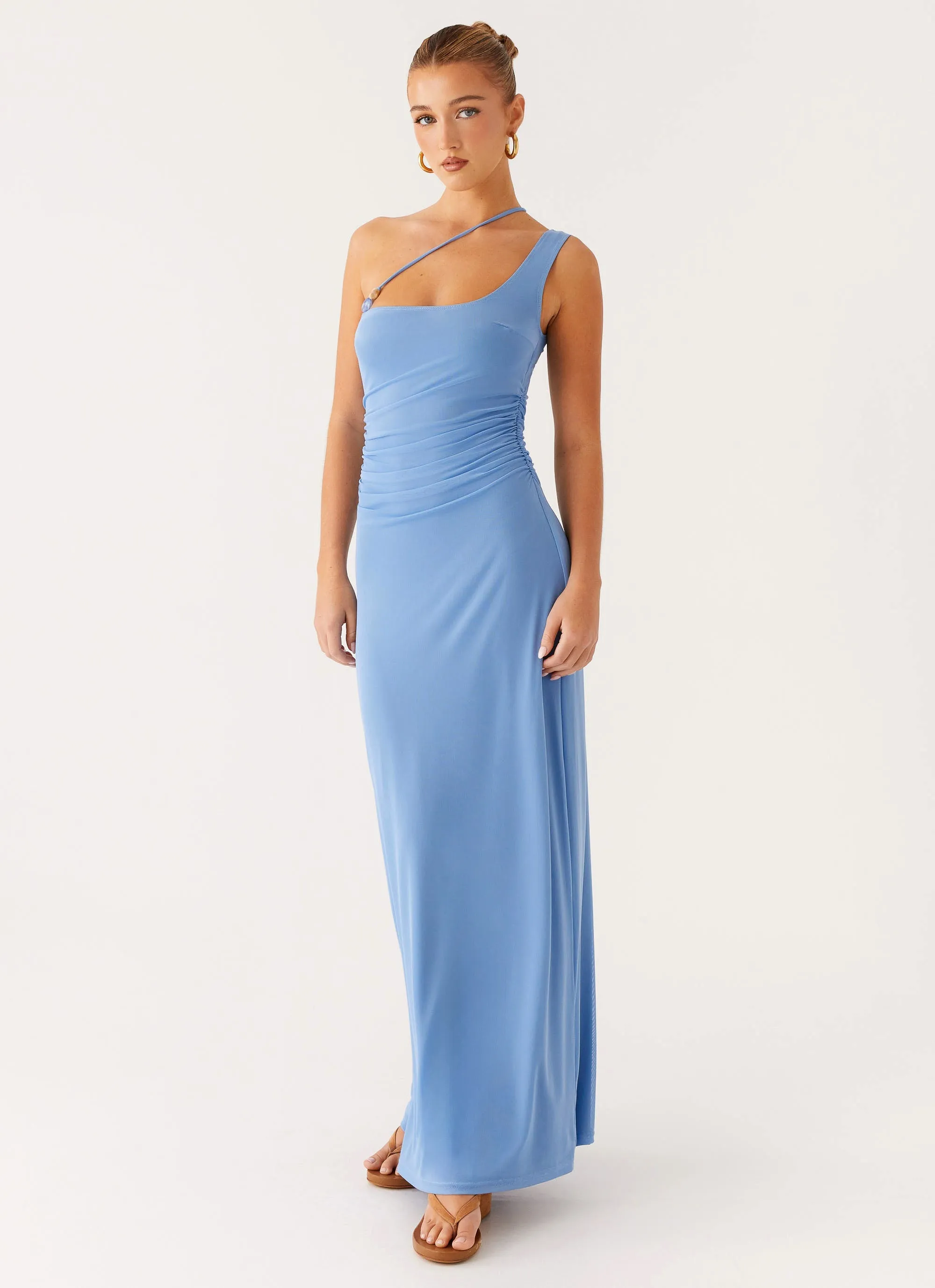 Simple Style Smart Pairing Larisa Maxi Dress - Cornflower Blue