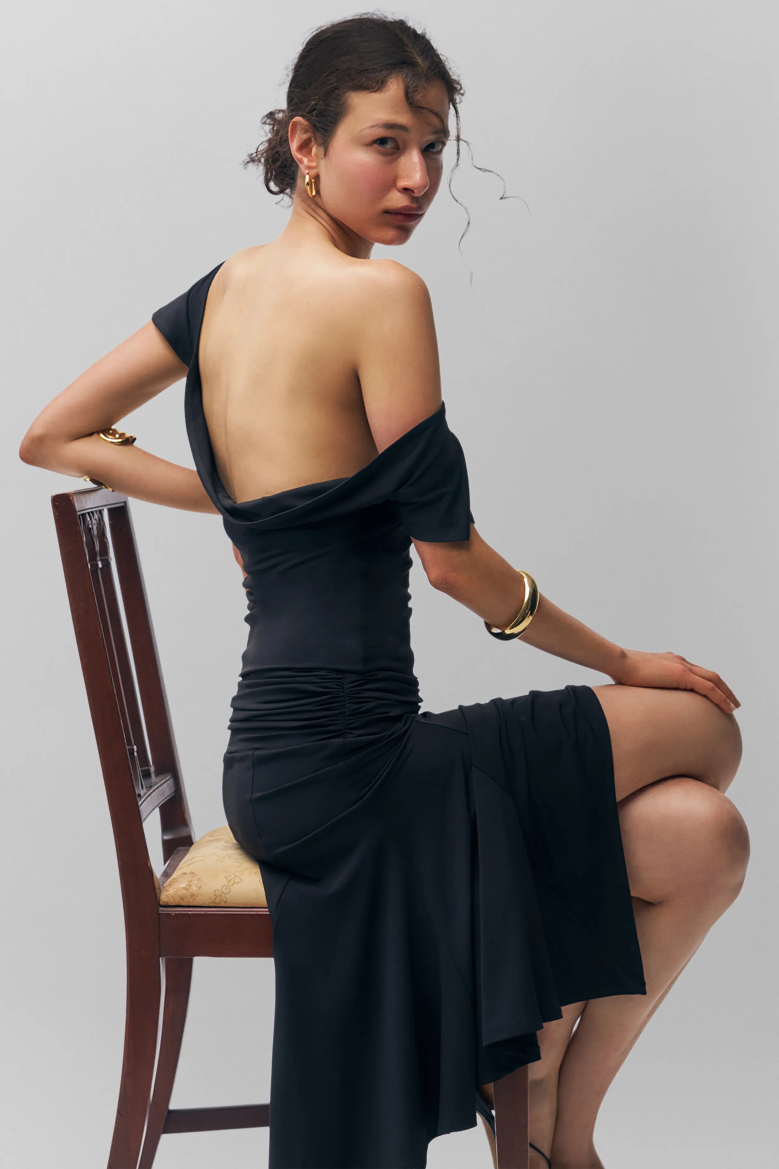 Button Fastenings Soffiano Skirt