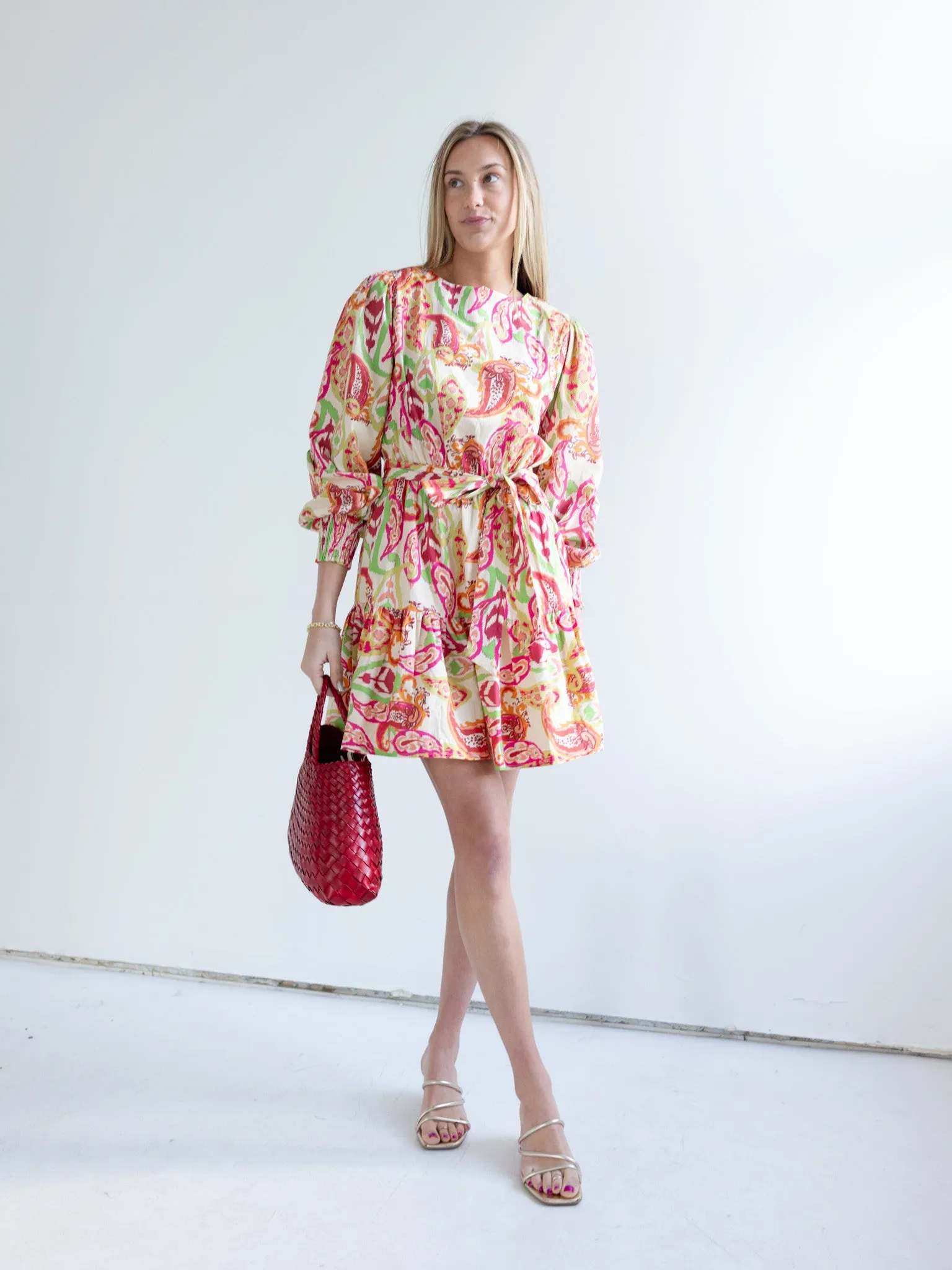 Villa Light Vibrant Aesthetic Brinley Mini Dress