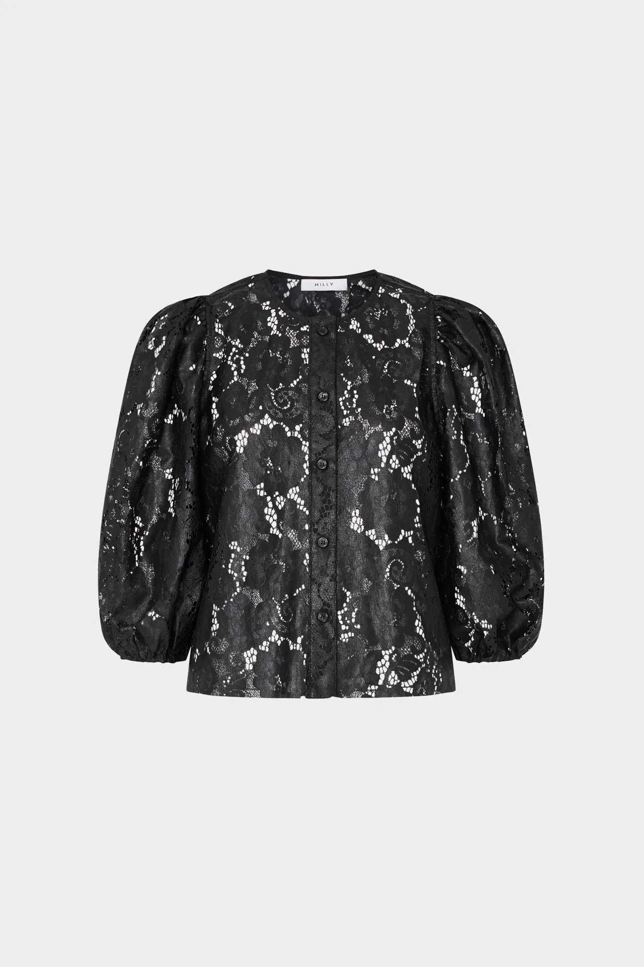 VentedBack Nannie Textured Lace Top