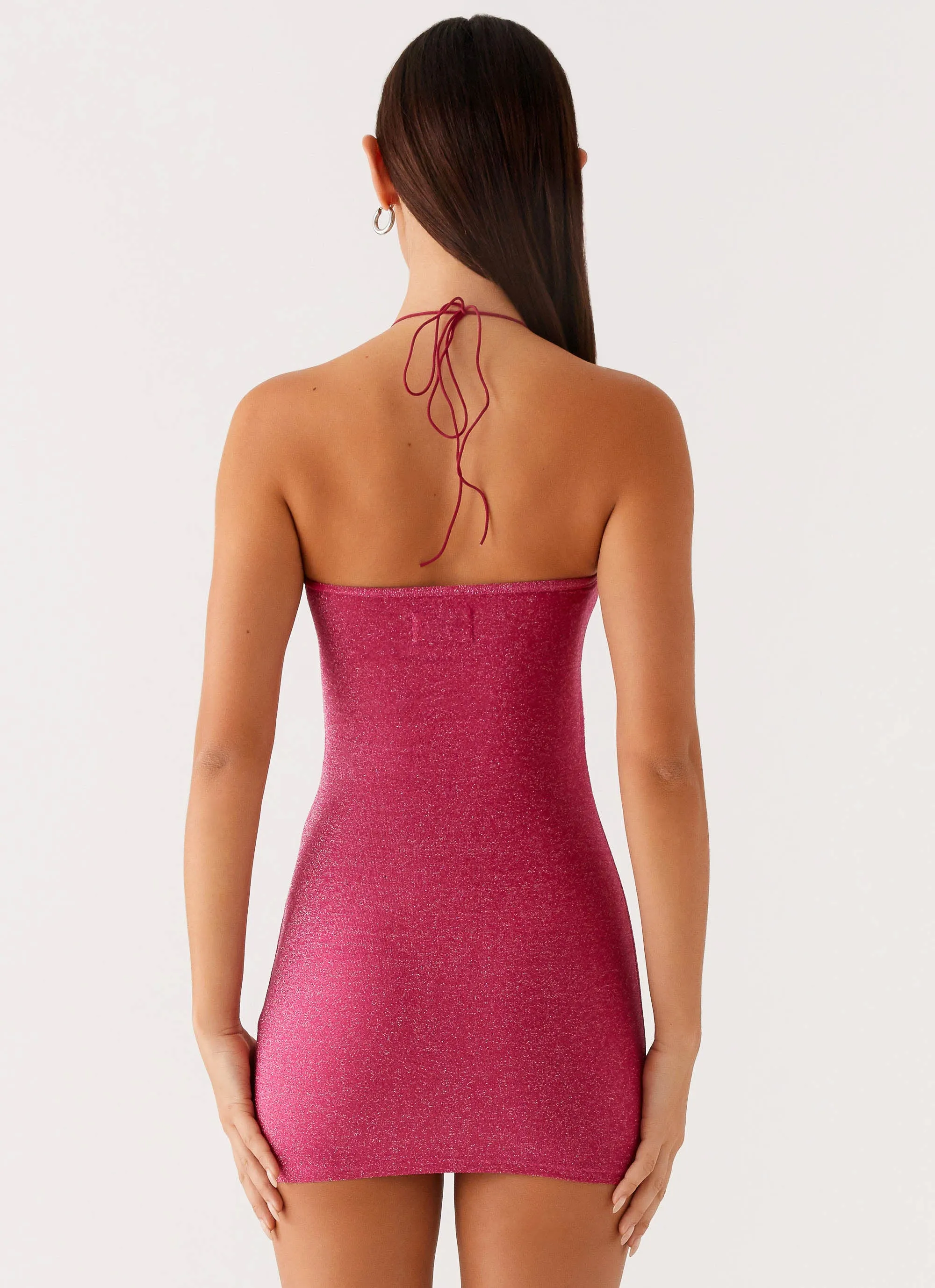 Jupiter Mini Dress - Raspberry Breathable