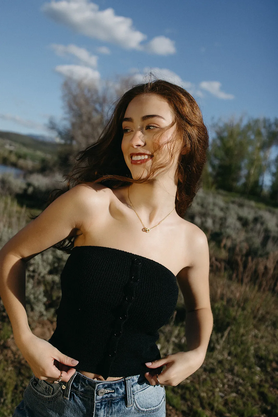 Burst Of Bliss Knit Top EcoFriendlyDye