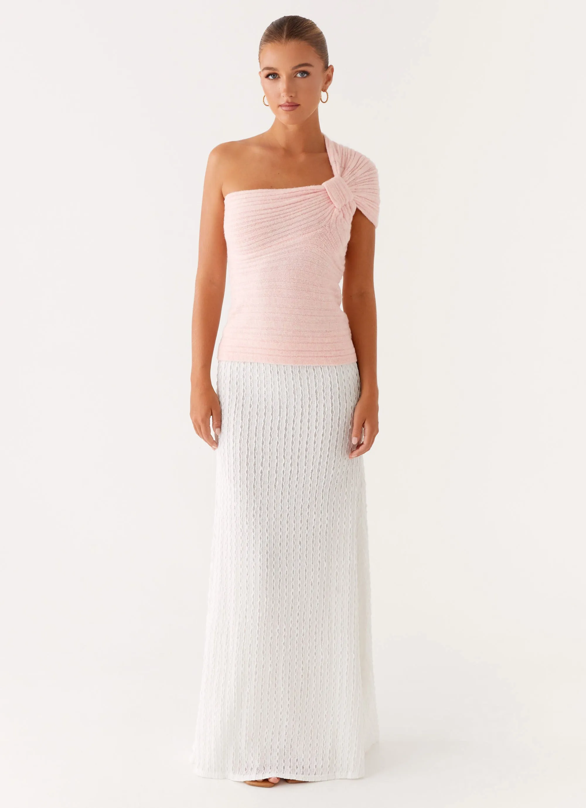 Lightwear Look Breezy Style Clovelly Maxi Skirt - White