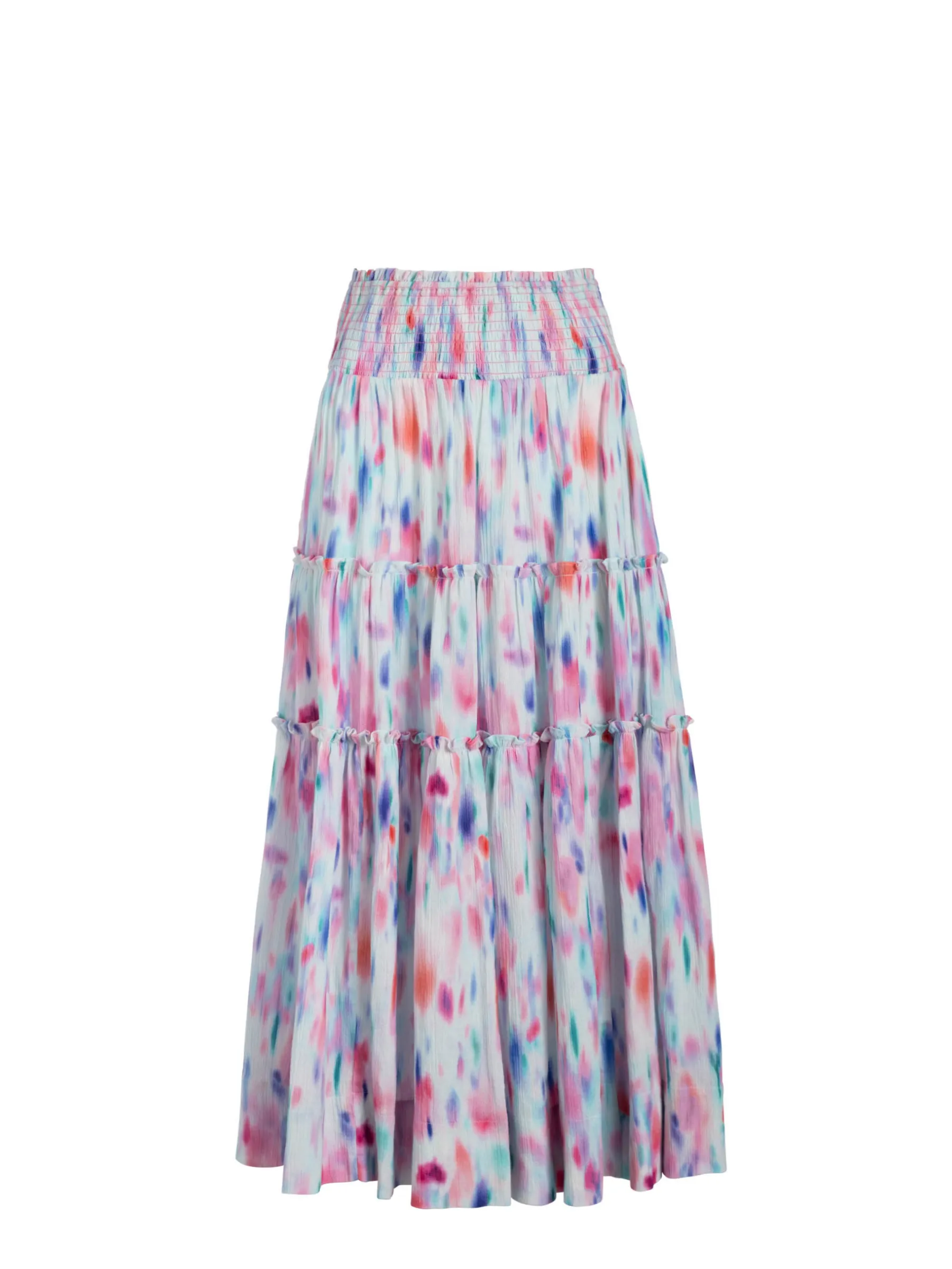 Charlie Skirt In Hazy Ikat Seafoam birthday party