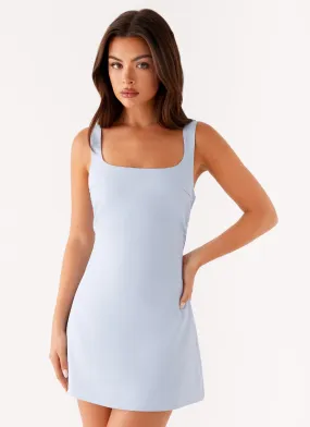 Easy Flow Fashion Fit Caia Mini Dress - Blue