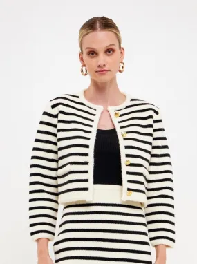 Cara Striped Cardigan Packable Style