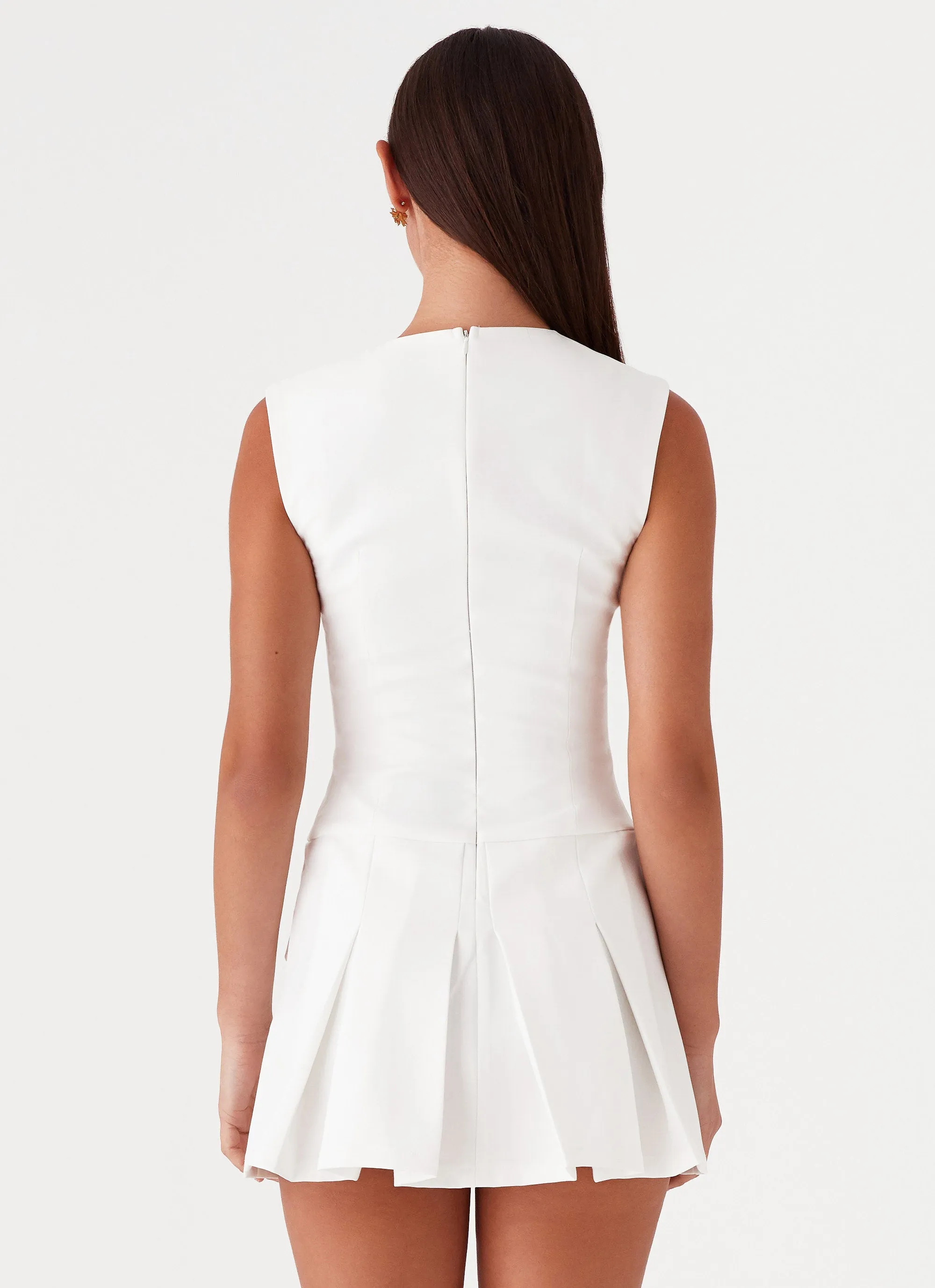 Contemporary Brand Cassia Mini Dress - White