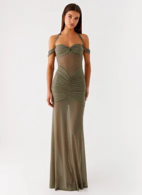 Relaxed Style Ivy Lane Maxi Dress - Olive