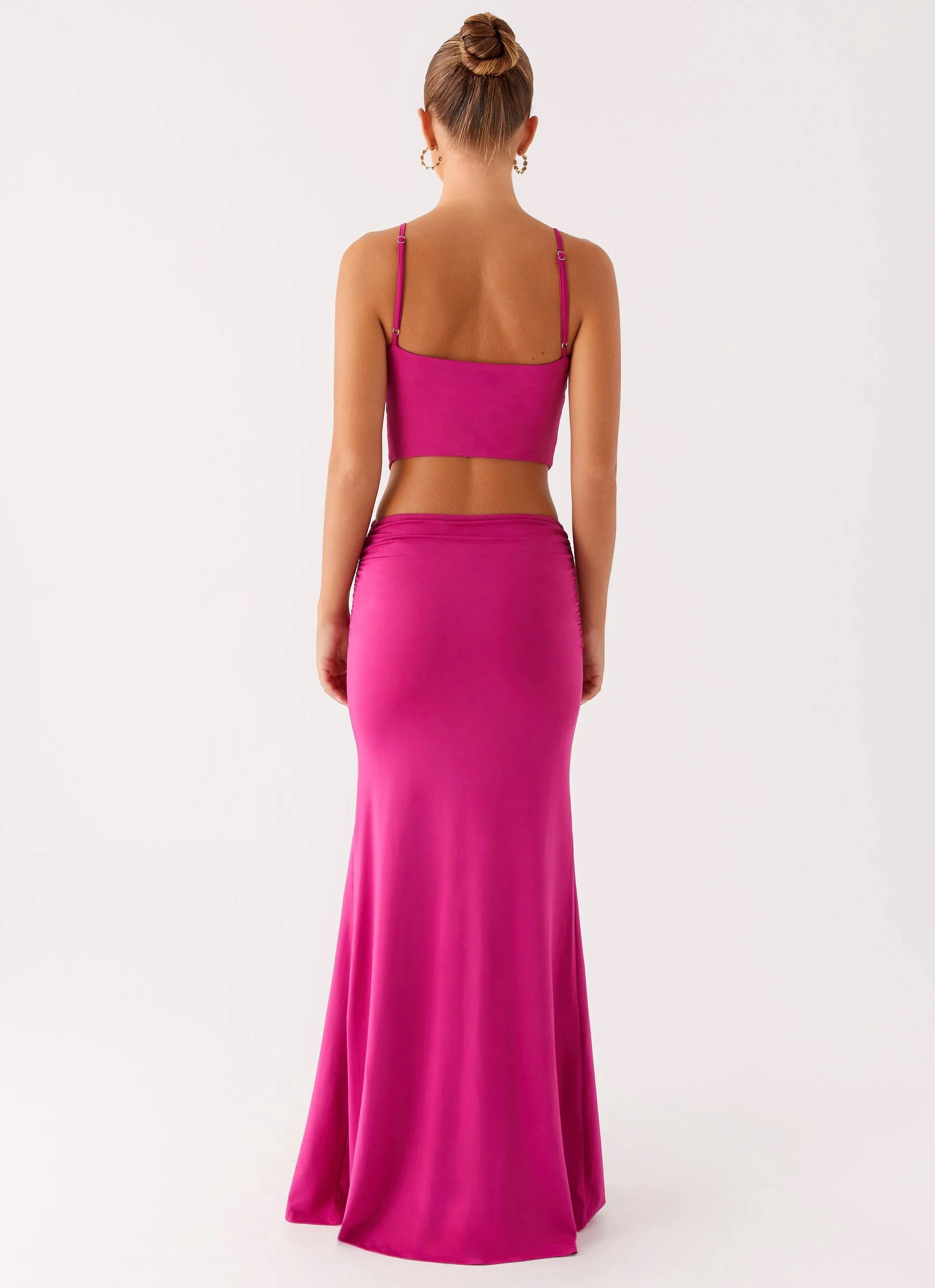 Headliner Maxi Dress - Fuchsia Comfy Design