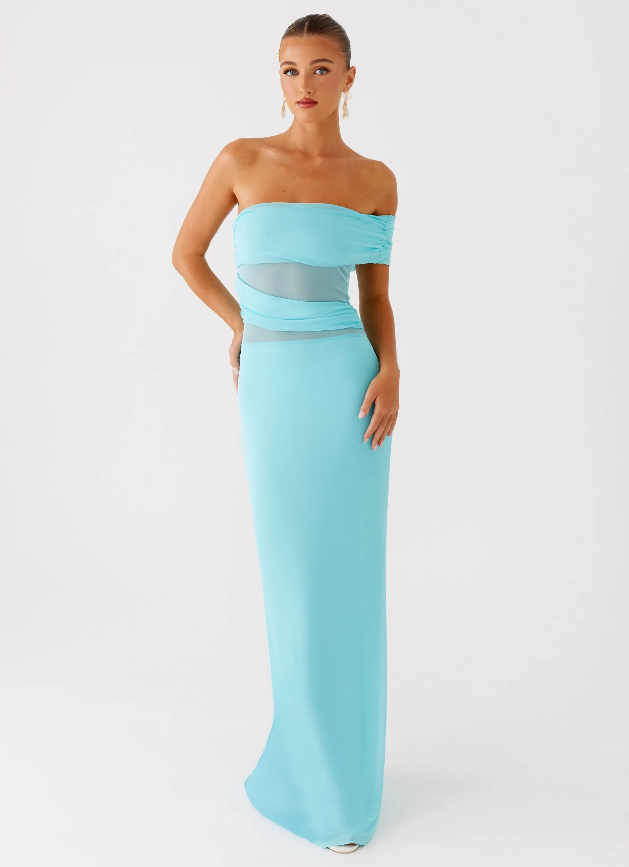 Beachwear Lumi Maxi Dress - Turquoise