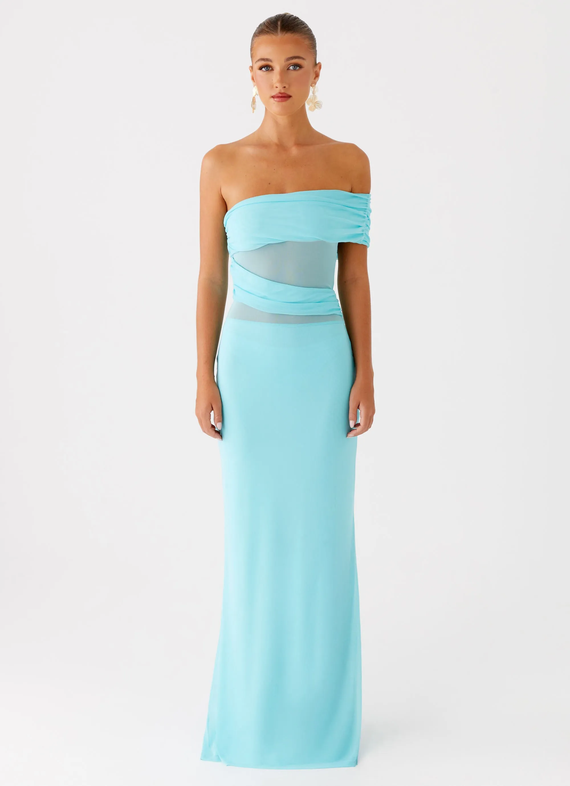 Lumi Maxi Dress - Turquoise Balanced Mood