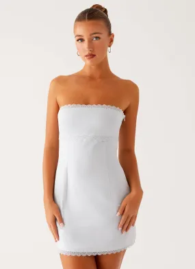 Cala Mini Dress - Blue Modern Silhouette