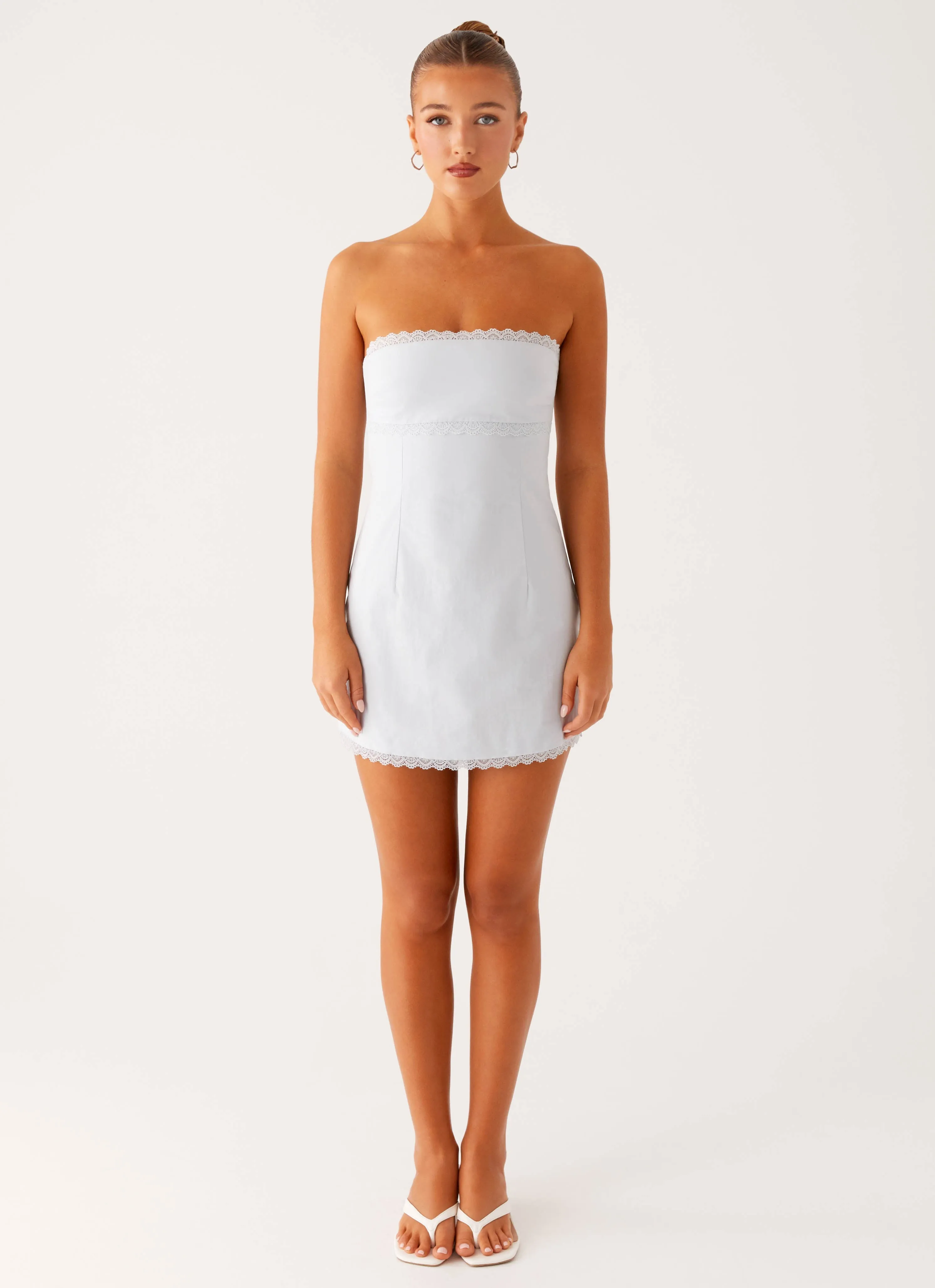 Cala Mini Dress - Blue Comfortable casual dress