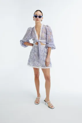 CECIL MINI SKIRT BLUE Back pockets Fashion Staple