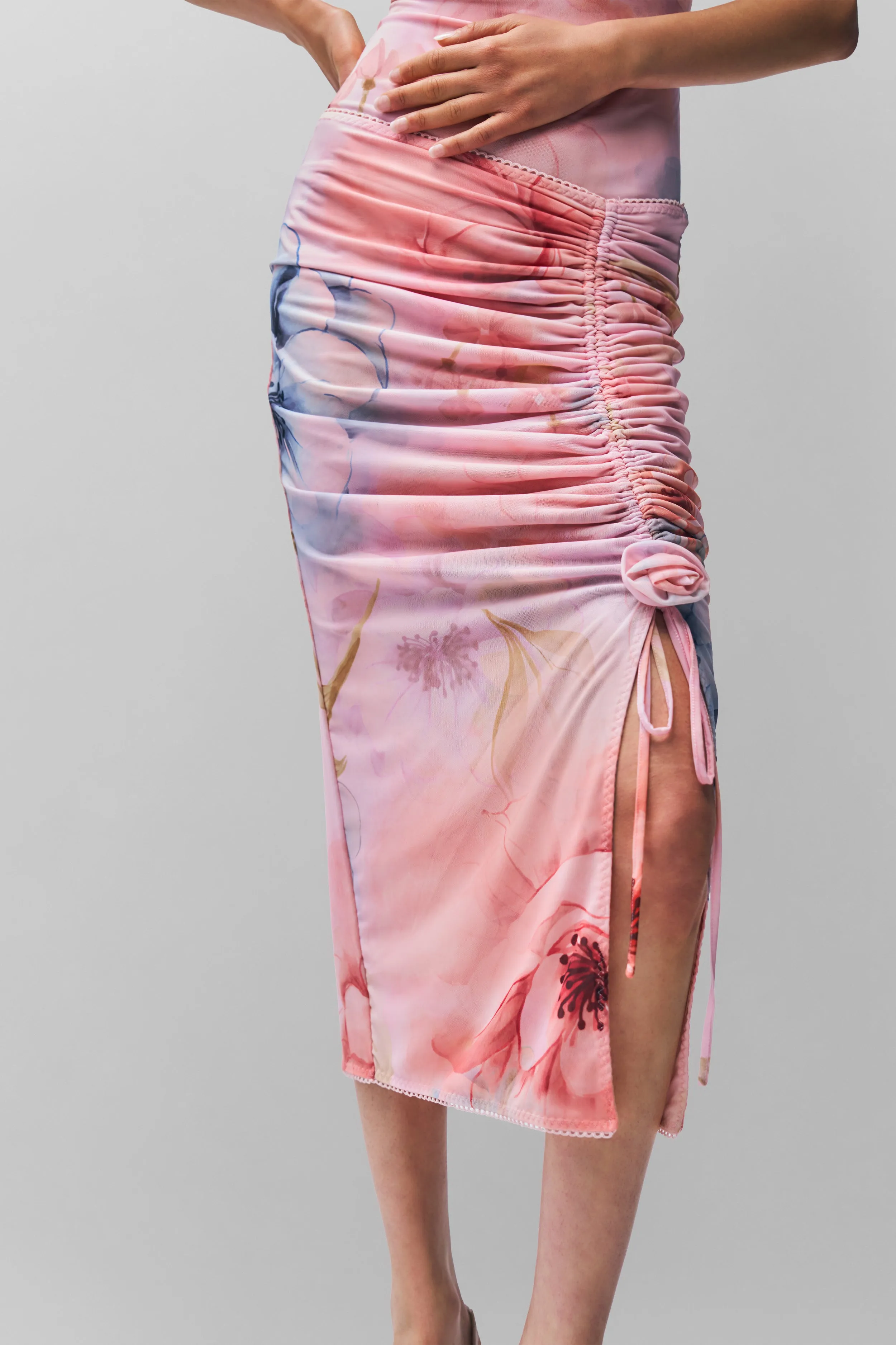 Breezy Flow Modern Combo Celastrina Skirt