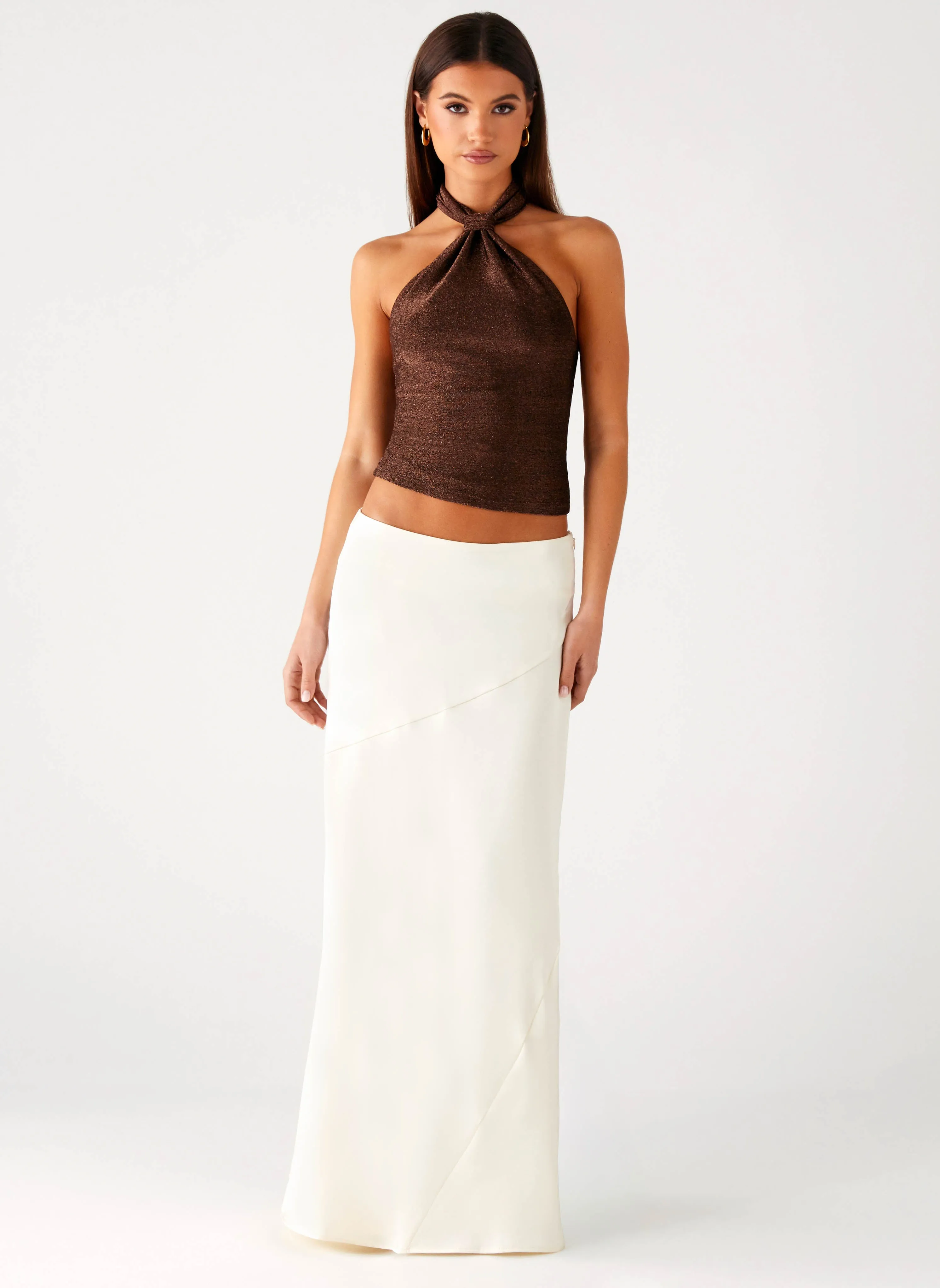 Chandra Maxi Skirt - Ivory Practical Comfort