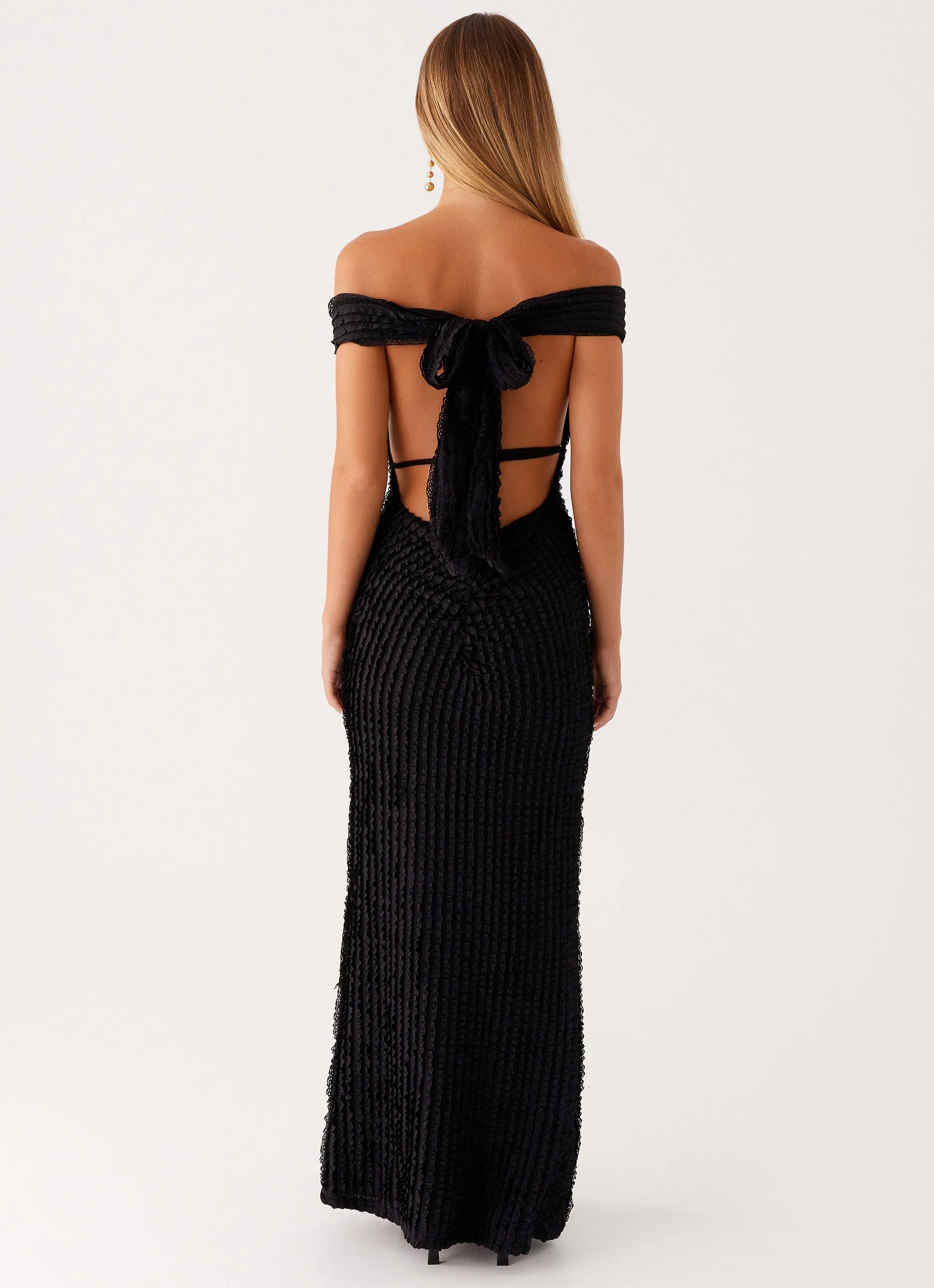 Cozy And Stylish Chantelle Maxi Dress - Black
