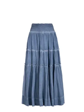 Thermoregulating Fabric Charlie Skirt In Stonewash
