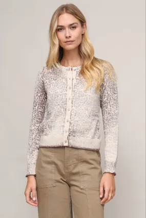 Elegant Cardigan Cheetah Combo Cardigan