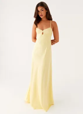 Calm Shine Joanie Maxi Dress - Yellow