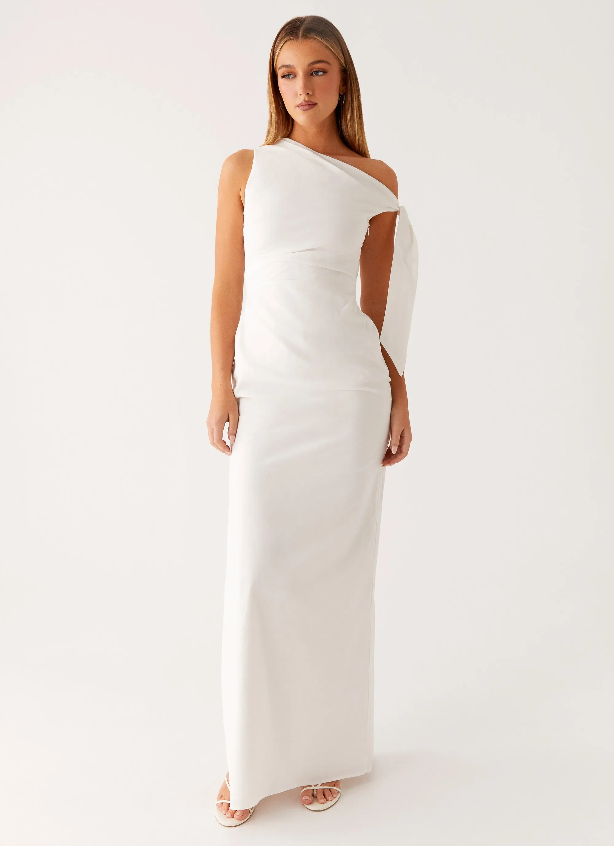 Shine Moment Breezy Mood Marella Maxi Dress - Ivory