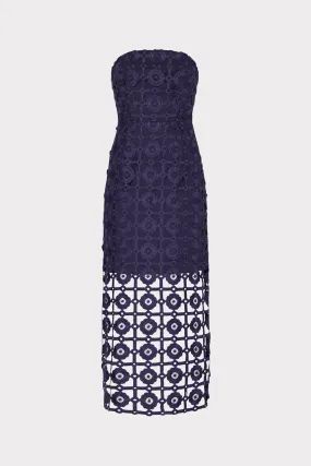 Kait Tile Lace Dress Artistic Shape