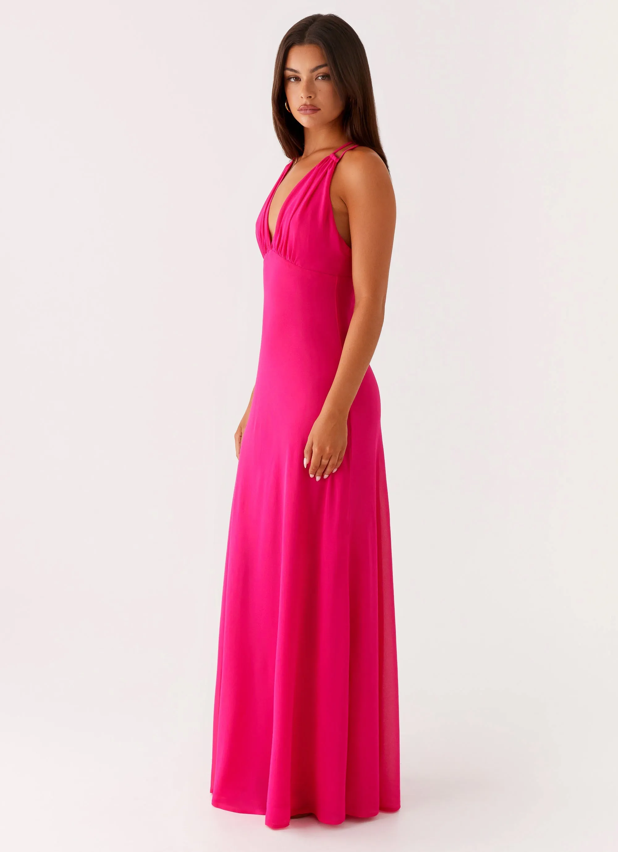 Standout Feature Kacia Maxi Dress - Fuchsia