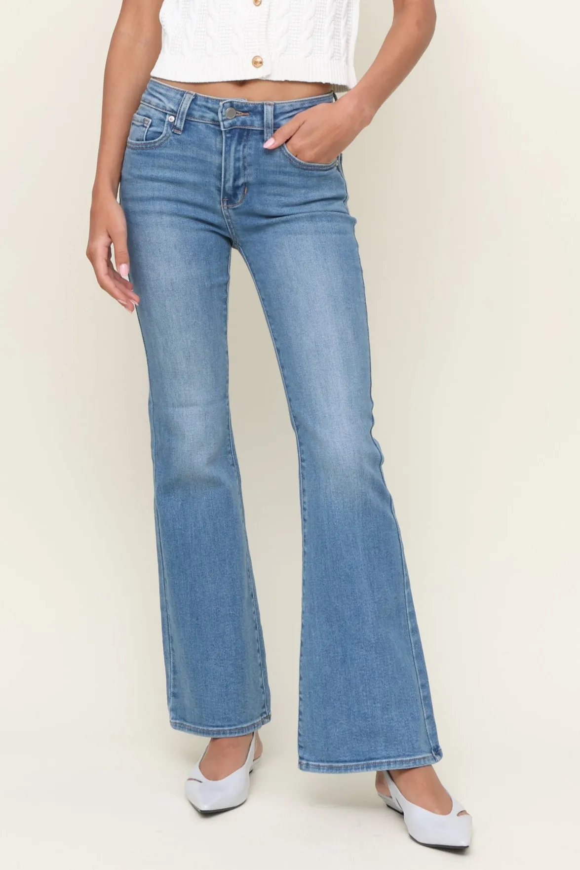 Style Simplicity Low Rise Flare