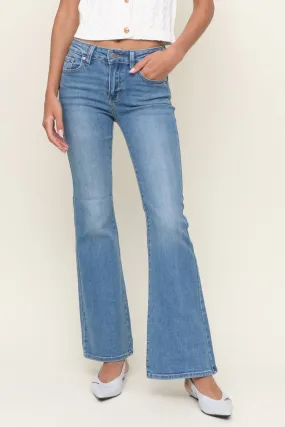 Low Rise Flare Anti Pilling Easy Travel