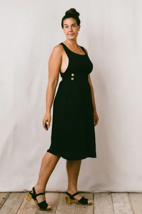 Brigid Jumper in Black countryside