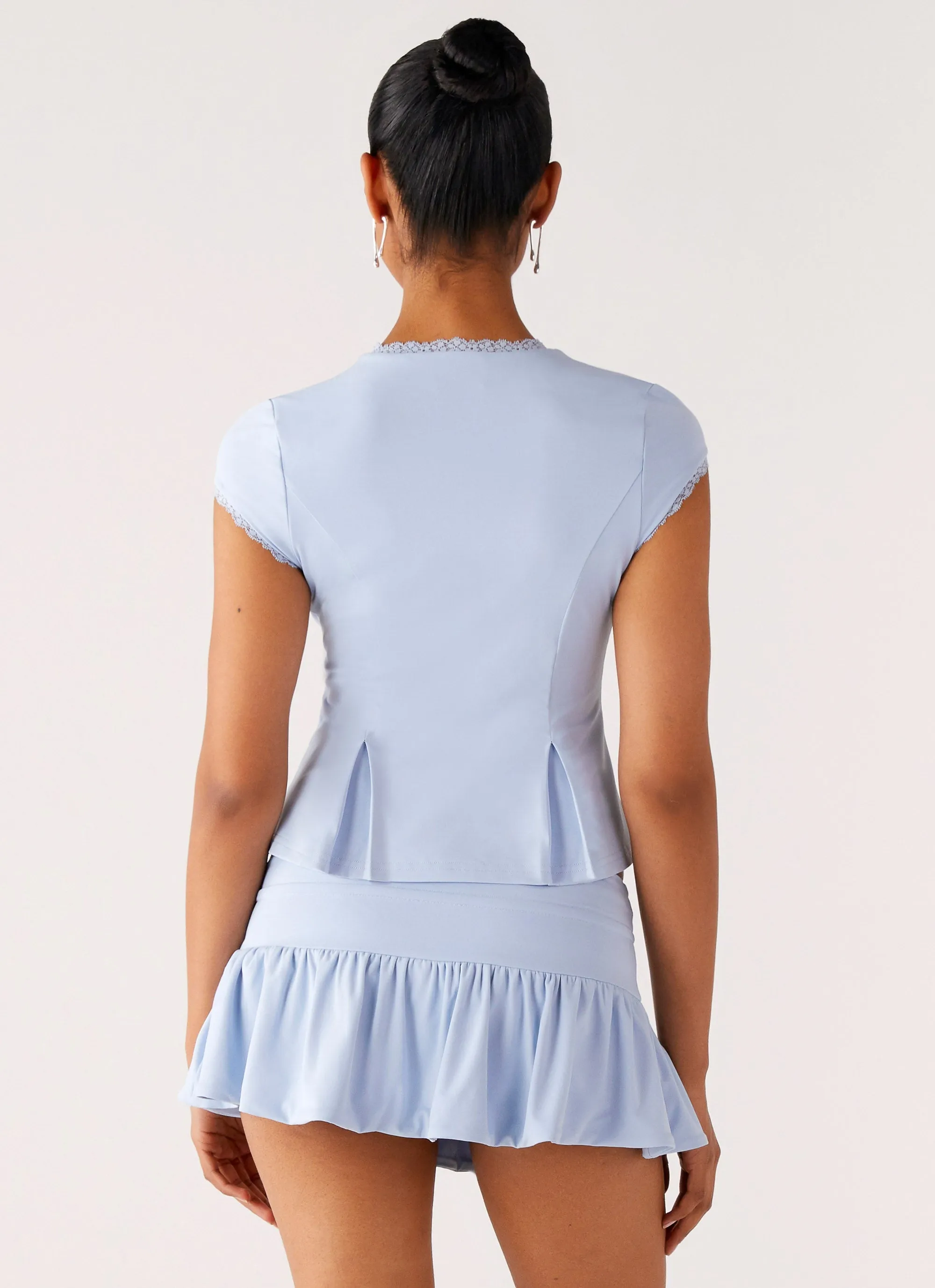 Landon Mini Skort - Blue Heat Friendly Smart Layer