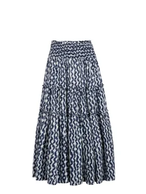 Coordinated Set Charlie Skirt In Elysia Waves