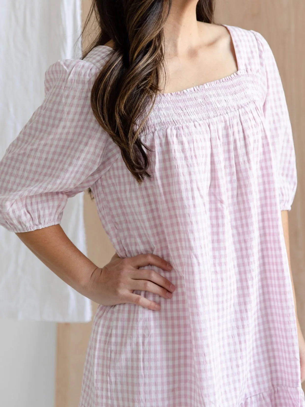 Check Mate Midi Feminine Cut Chill Lines