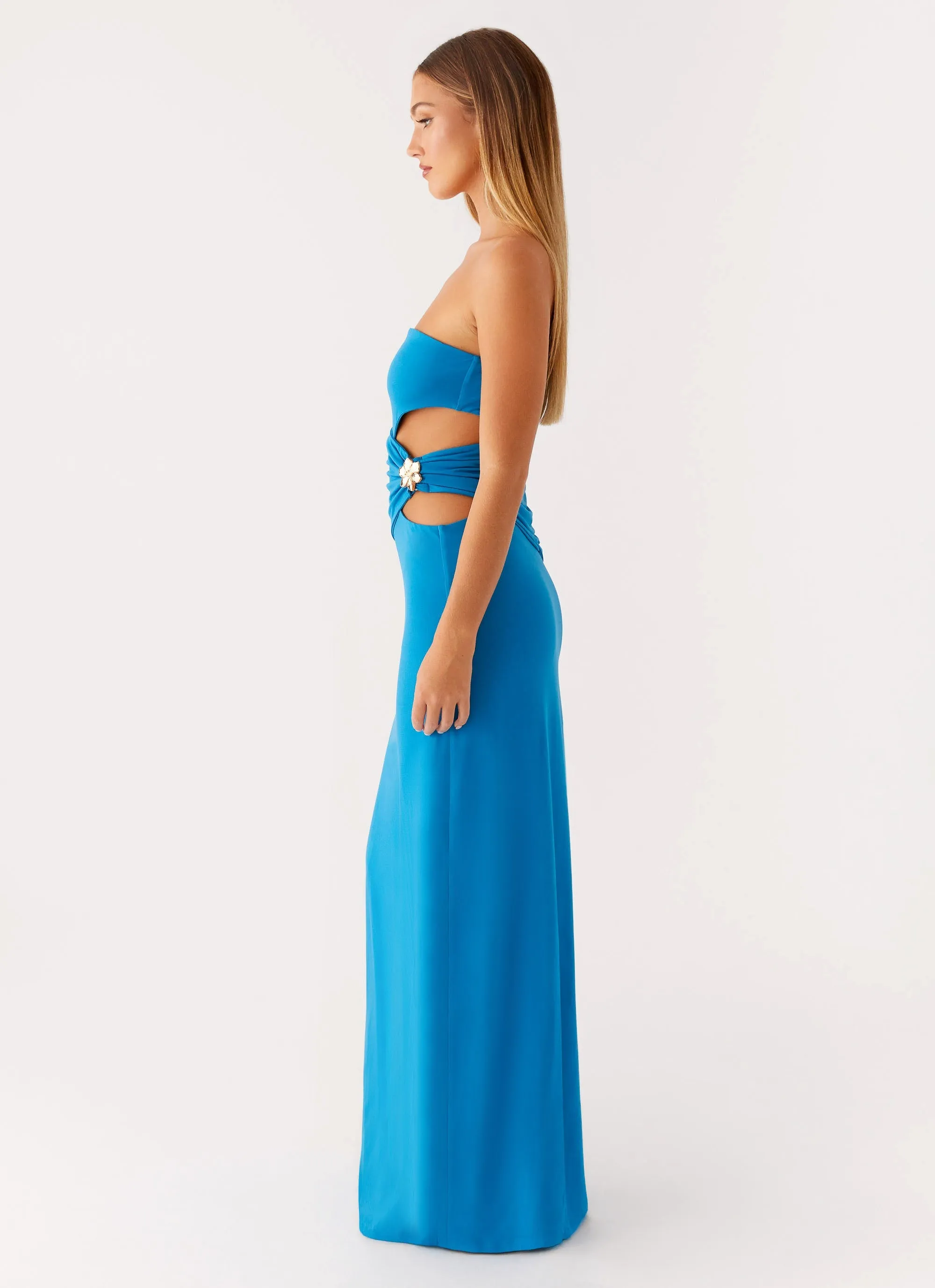 Anetta Maxi Dress - Royal Blue Casual weekend dress