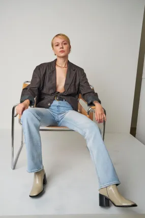 Simple Comfort Reliable Fit High Rise Vintage Slim Jeans - Bootcut