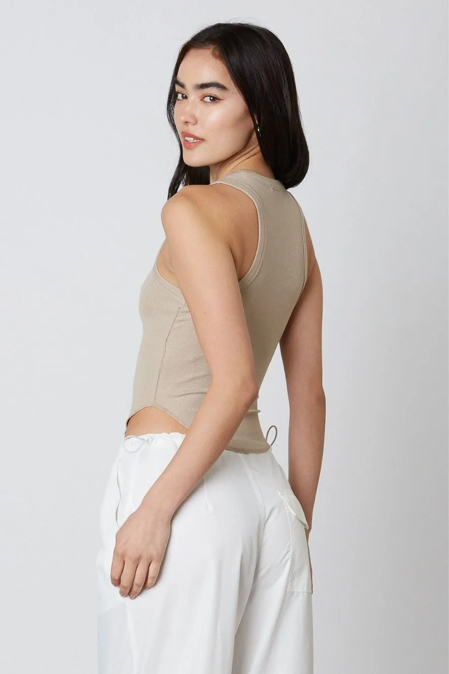 Temperature Regulating Fibers Classic Tank - Beige