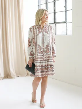 Light Rhythm Silk-Blend Tippi Mini Dress