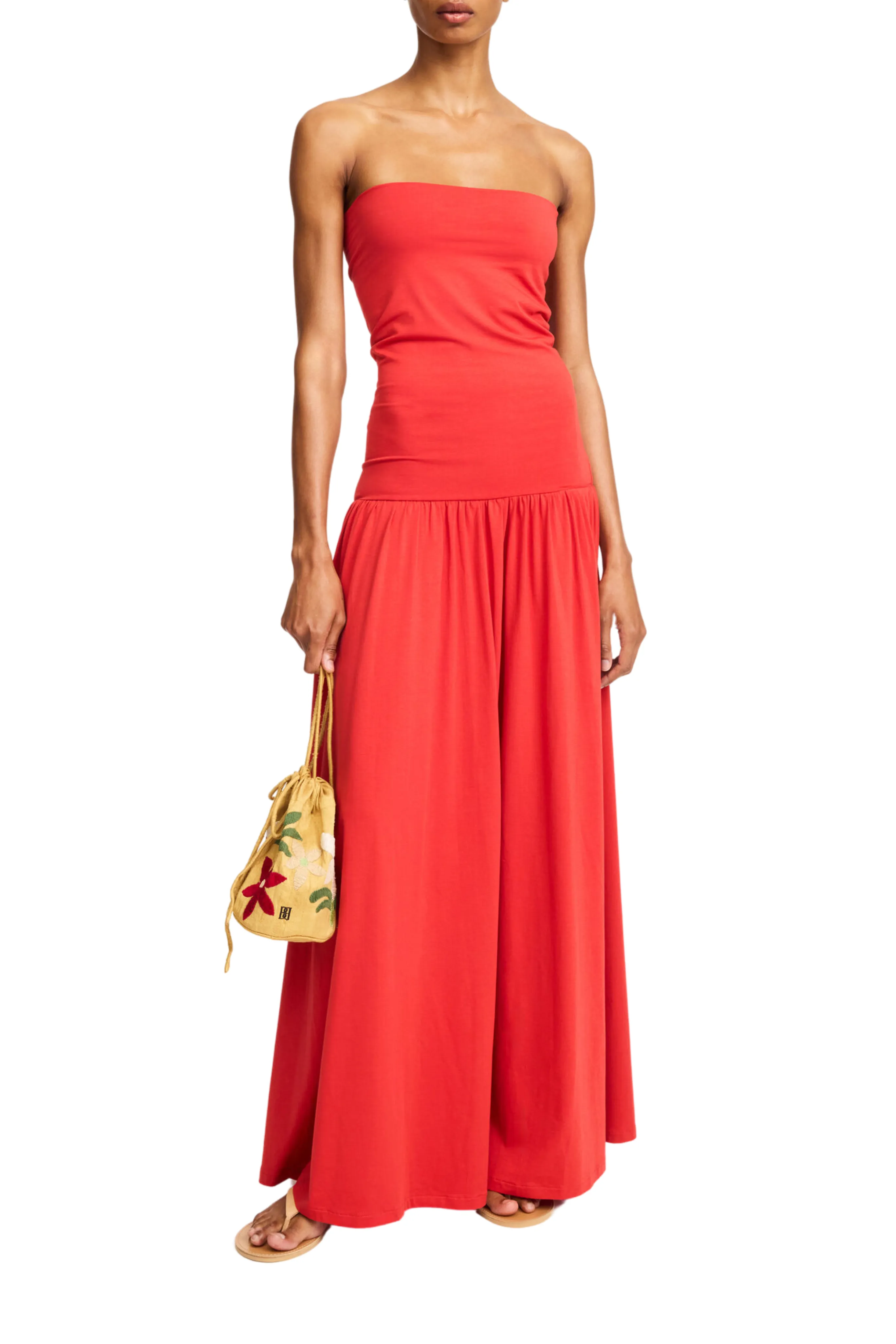 Smart Silhouette Marciella Dress in Red