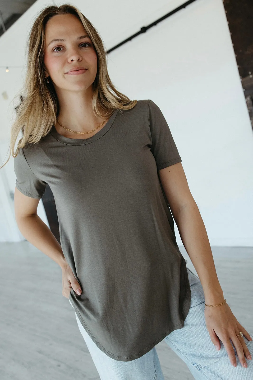 VentilatedArmholes Cloudline Round Neck Tee