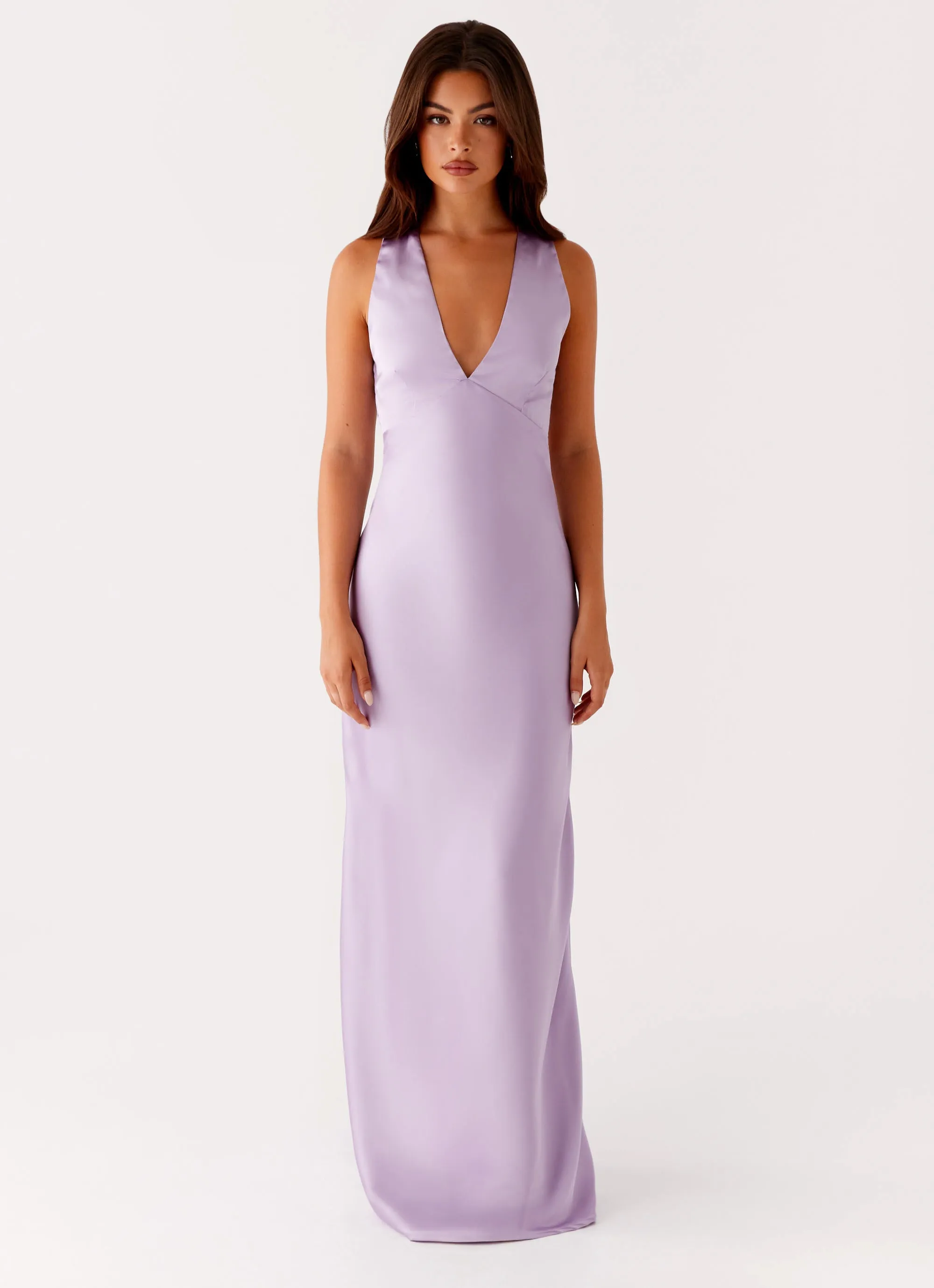 Red-Carpet Brody Maxi Dress - Lilac